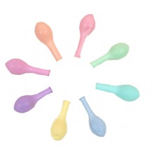 Pastel Colour Latex Balloons (Silkscreen)