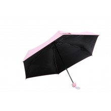19" Manual Folding 6 Panel Umbrella (UV Protection) 5 Fold